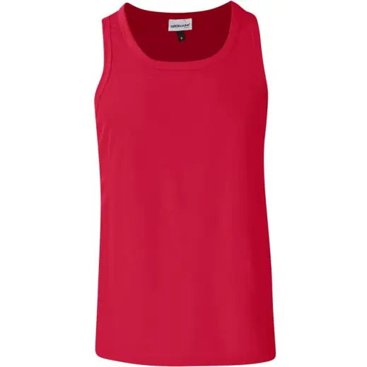Mens All Star Vest Red Front